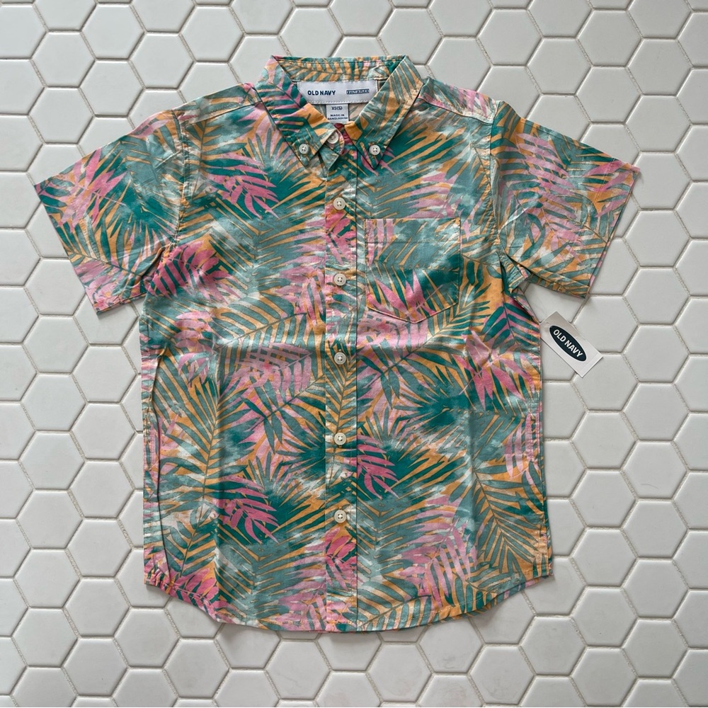 Old navy tropical shirt